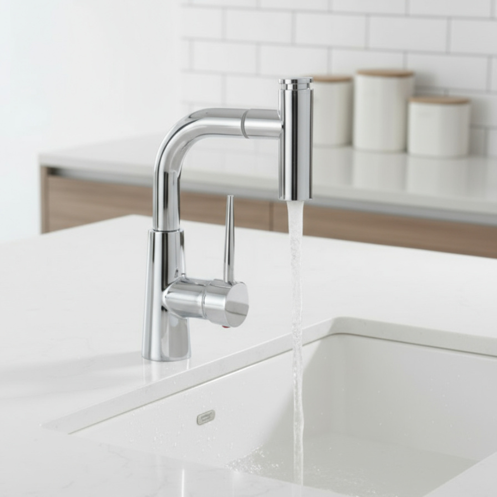 QSM-F1014 - Torneira Misturador para Banheiro com Ducha - Imagem 3