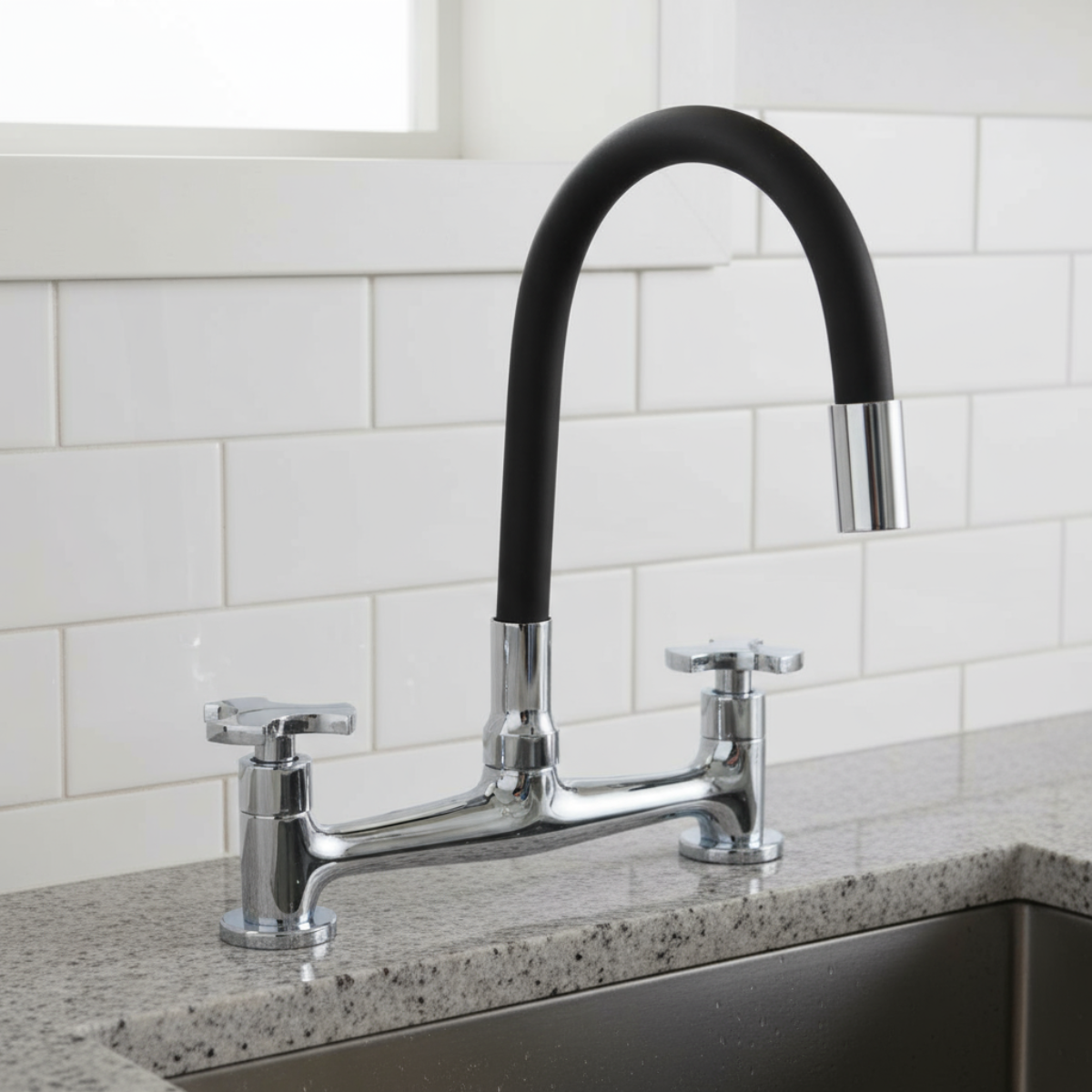 XSC-8894 - Torneira Misturador Duplo para Bancada - Imagem 3