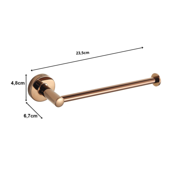 96710B-1 - Porta Toalhas de Rosto Rose Gold - Imagem 8