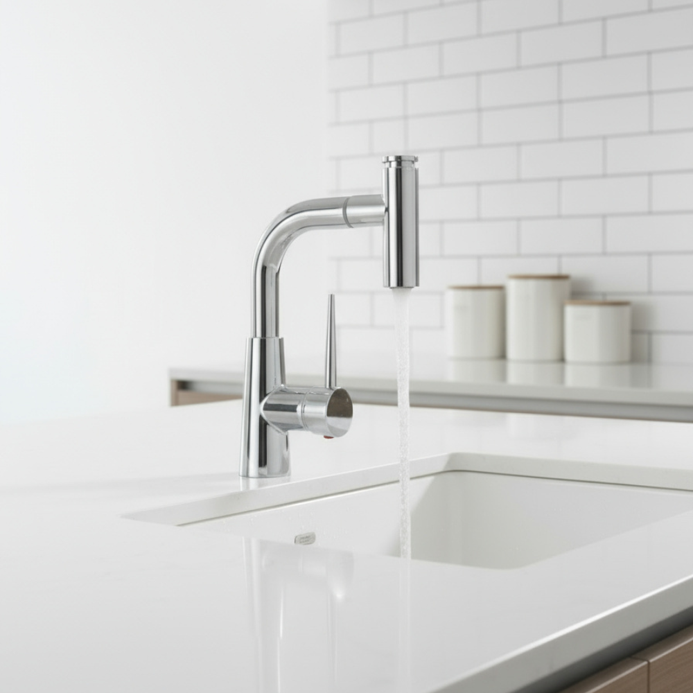 QSM-F1014 - Torneira Misturador para Banheiro com Ducha - Imagem 4