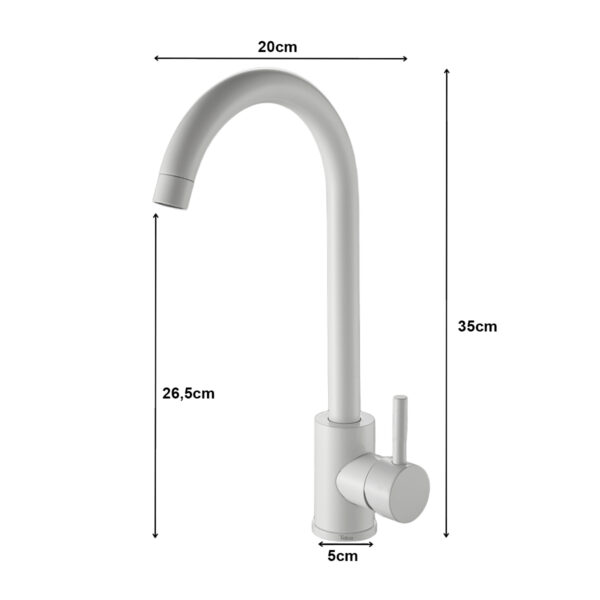 Torneira para Cozinha Misturador Monocomando - Imagem 17