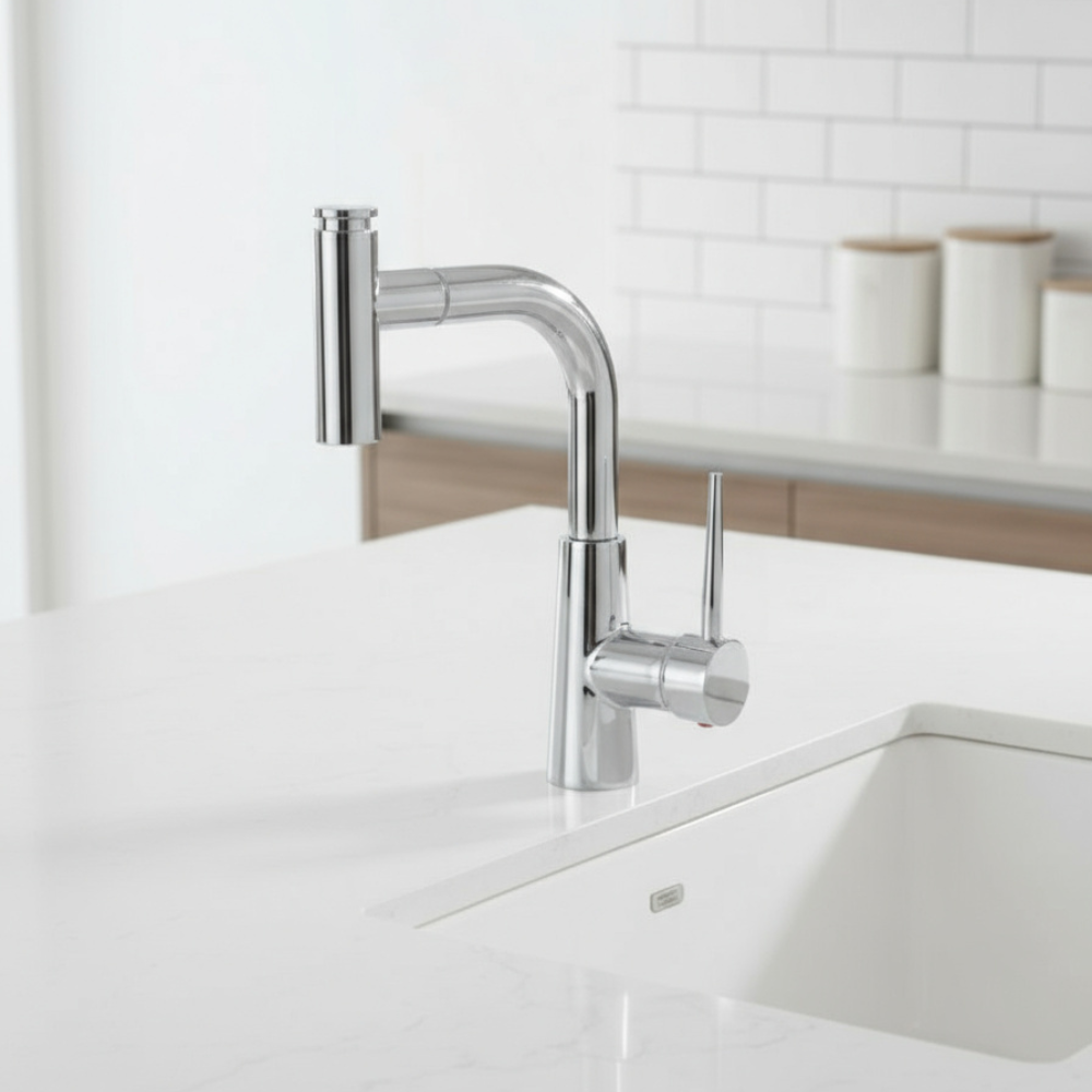 QSM-F1014 - Torneira Misturador para Banheiro com Ducha - Imagem 2