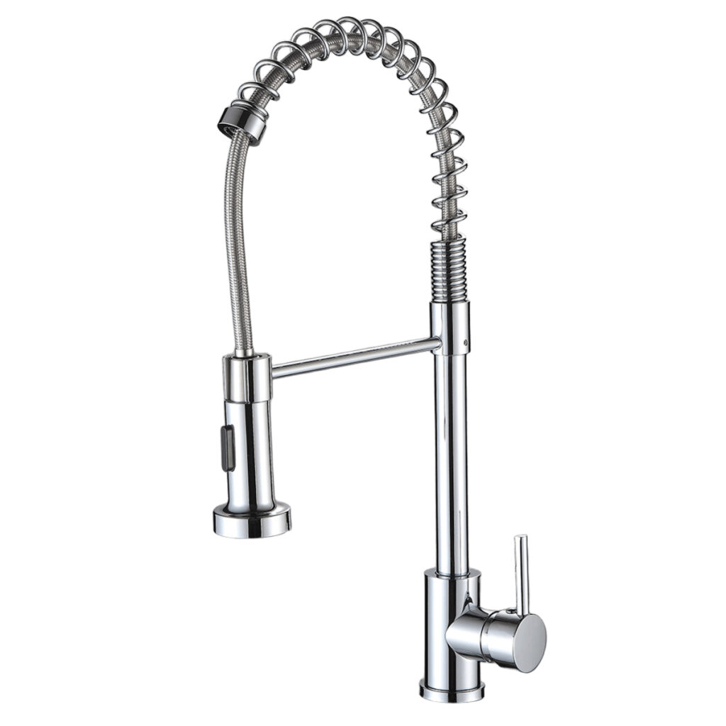 QSC-D6001 - Torneira Gourmet Alta Monocomando Extensível