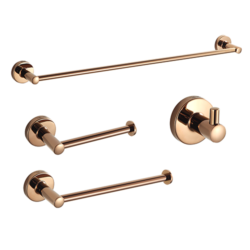 96700 - Acessórios para Banheiro - Rose - Brilhante