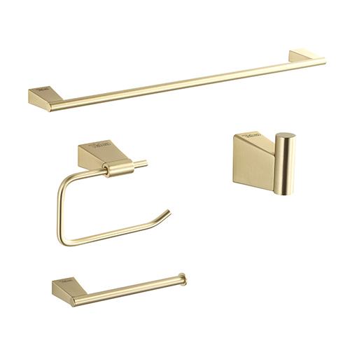 97800 - Acessórios para Banheiro - Dourado Escovado