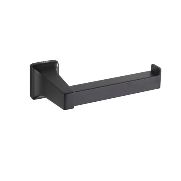 9910B - Porta Papel Higiênico Preto Fosco - 9910B - Papeleira