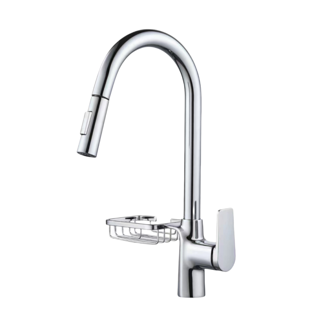 QSC-F6013 - Torneira Extensível com Porta Esponja