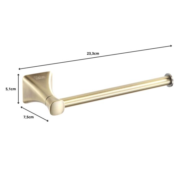 98110B-1 - Porta Toalha de Rosto Bronze Escovado - Image 8