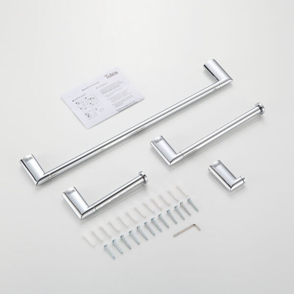 Kit 93600 - Acessórios Para Banheiro Brilhante - Imagem 7