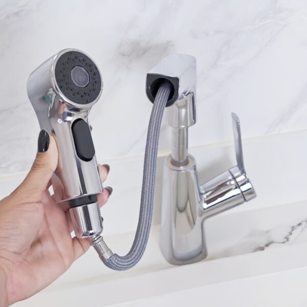 Torneira Misturador Ducha Extensível Articulada - Imagem 5