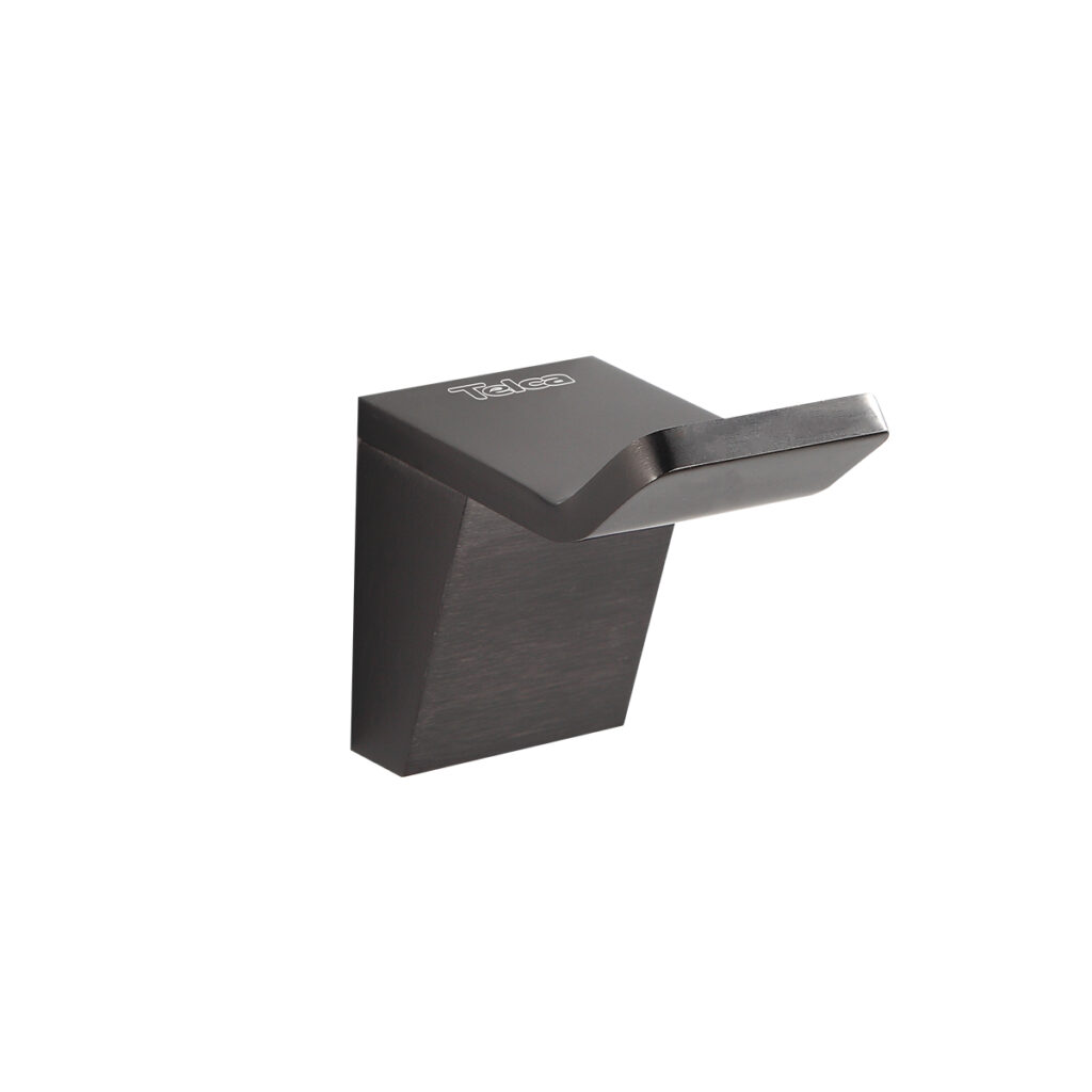 19805 - Cabideiro para Parede Cinza Escovado