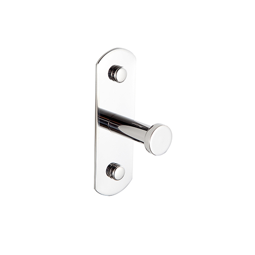 75005 - Gancho de Parede para Banheiro Polido - 75005 - Cabideiro