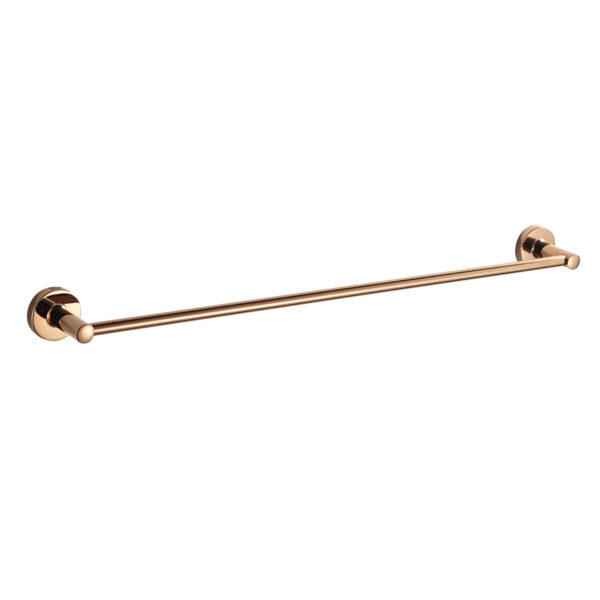 96701 - Suporte para Toalha de Banho 60cm Rose Gold - 96701 - Toalheiro