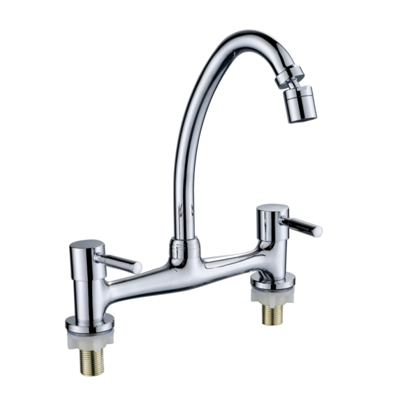 XSC-8896 - Torneira Misturador Duplo Comando Cromada - Cromado