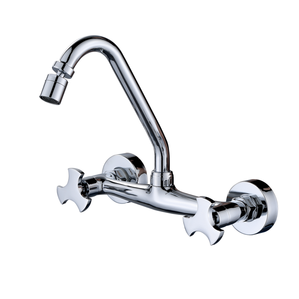 XSC-8897 - Torneira Misturador Duplo Latão Cromado