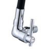 XSCF-8633 - Torneira Flexível Cromado com Preto de Parede - Imagem 4