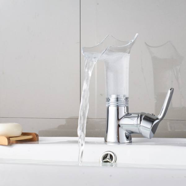 Torneira Misturador Cascata para Água Quente e Fria - Imagem 3