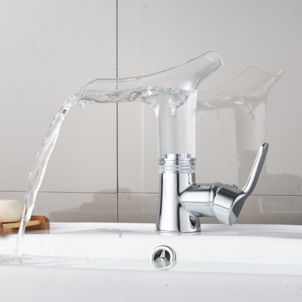 Torneira Misturador Cascata para Água Quente e Fria - Imagem 4