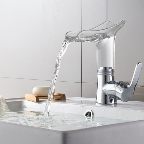 Torneira Misturador Cascata para Água Quente e Fria - Imagem 6