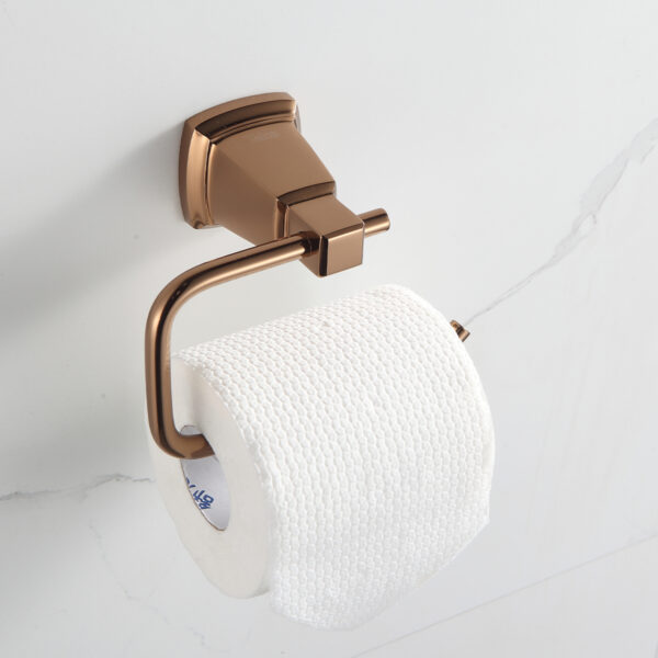 65510 - Porta Papel Higiênico Rose Gold - Image 4