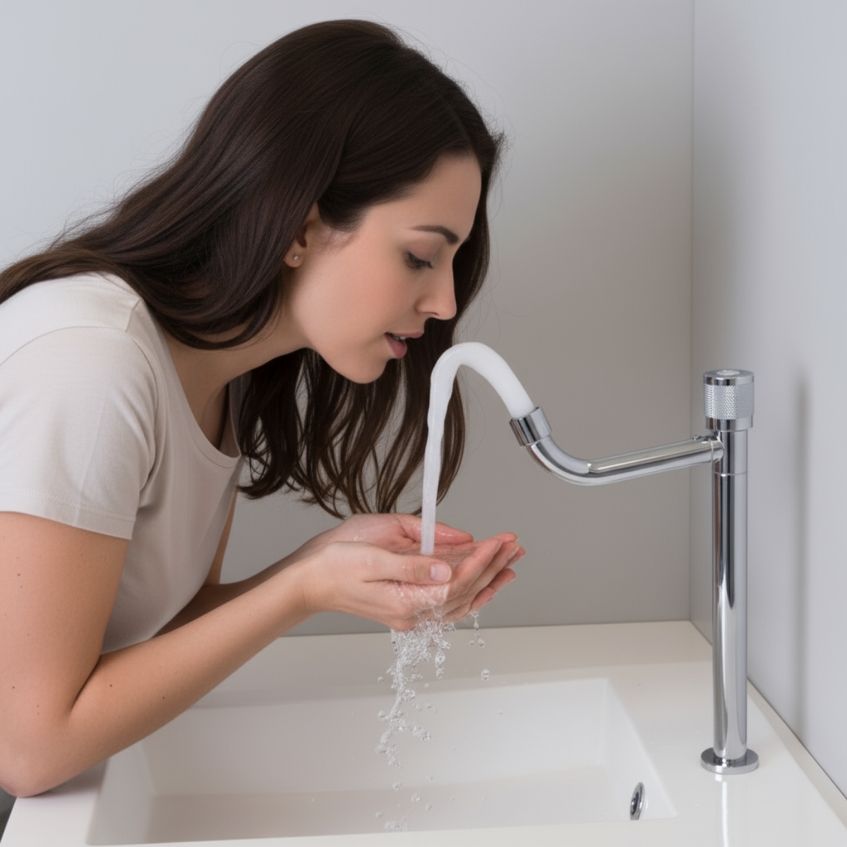 XSMF-8639 - Torneira de Água Fria Bica Alta Cromada - Imagem 7