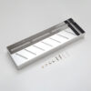 Prateleira Retangular Inox Brilhante - Imagem 10