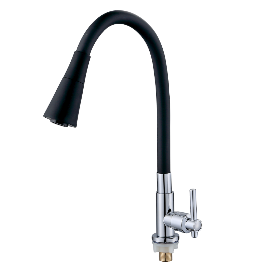 XSCF-8632 - Torneira Preta para Cozinha para Água Fria