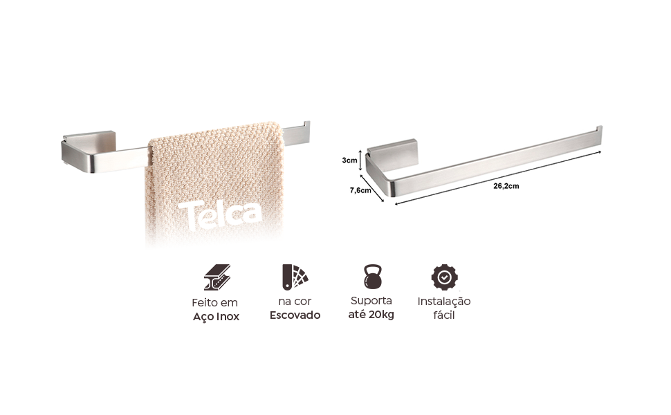 Telca Metais; Acessórios para Banheiro; Metais para Banheiro; Reforma de Banheiro; Cabideiro; Toalheiro; Suporte para Toalha; Banho; Cabideiro para Banheiro; Gancho para Banheiro; Telca; Revenda Torneiras; Torneiras em Atacado; Acessórios em Atacado, Telca, Torneira Misturador de Água Quente e Fria, Torneira Cascata, Torneira para Cozinha, Torneira para Banheiro, Torneira para Lavabo, Torneira de Água Fria, Torneira de Parede, Chuveiro a Gás, Torneira Gourmet, Torneira Chique, Torneira Luxo, Torneira de Água Quente, Teuca, www.telcametais.com.br