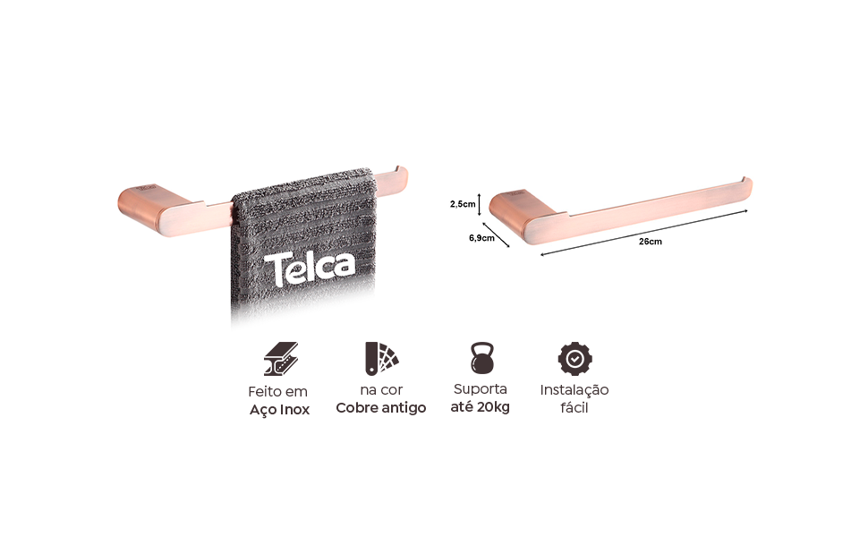 Telca Metais; Acessórios para Banheiro; Metais para Banheiro; Reforma de Banheiro; Cabideiro; Toalheiro; Suporte para Toalha; Banho; Cabideiro para Banheiro; Gancho para Banheiro; Telca; Revenda Torneiras; Torneiras em Atacado; Acessórios em Atacado, Telca, Torneira Misturador de Água Quente e Fria, Torneira Cascata, Torneira para Cozinha, Torneira para Banheiro, Torneira para Lavabo, Torneira de Água Fria, Torneira de Parede, Chuveiro a Gás, Torneira Gourmet, Torneira Chique, Torneira Luxo, Torneira de Água Quente, Teuca, www.telcametais.com.br,