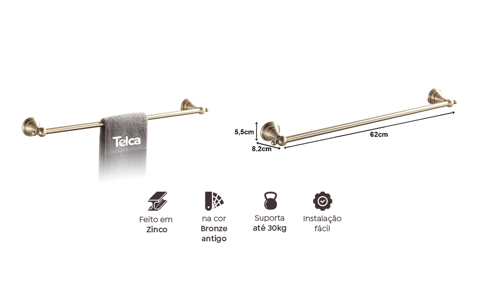 Telca Metais; Acessórios para Banheiro; Metais para Banheiro; Reforma de Banheiro; Cabideiro; Toalheiro; Suporte para Toalha; Banho; Cabideiro para Banheiro; Gancho para Banheiro; Telca; Revenda Torneiras; Torneiras em Atacado; Acessórios em Atacado, Telca, Torneira Misturador de Água Quente e Fria, Torneira Cascata, Torneira para Cozinha, Torneira para Banheiro, Torneira para Lavabo, Torneira de Água Fria, Torneira de Parede, Chuveiro a Gás, Torneira Gourmet, Torneira Chique, Torneira Luxo, Torneira de Água Quente, Teuca, www.telcametais.com.br,
