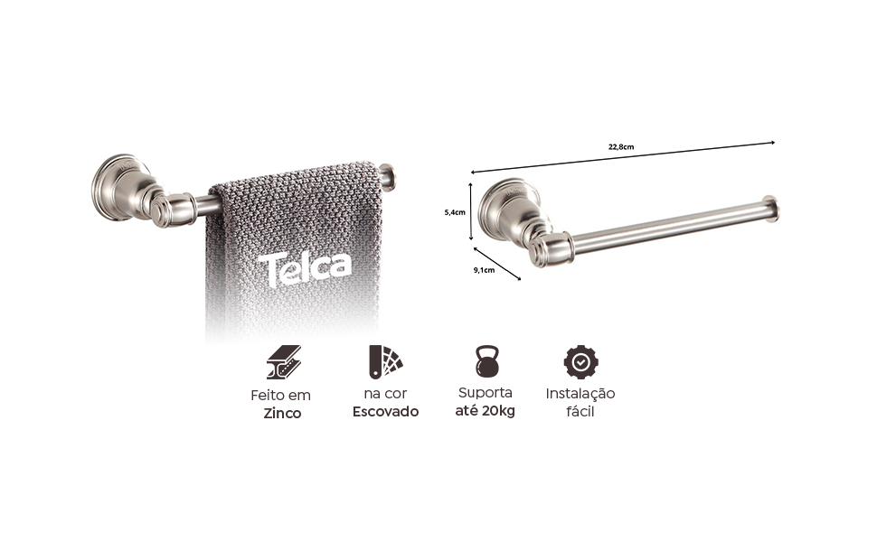 Telca Metais; Acessórios para Banheiro; Metais para Banheiro; Reforma de Banheiro; Cabideiro; Toalheiro; Suporte para Toalha; Banho; Cabideiro para Banheiro; Gancho para Banheiro; Telca; Revenda Torneiras; Torneiras em Atacado; Acessórios em Atacado, Telca, Torneira Misturador de Água Quente e Fria, Torneira Cascata, Torneira para Cozinha, Torneira para Banheiro, Torneira para Lavabo, Torneira de Água Fria, Torneira de Parede, Chuveiro a Gás, Torneira Gourmet, Torneira Chique, Torneira Luxo, Torneira de Água Quente, Teuca, www.telcametais.com.br, 