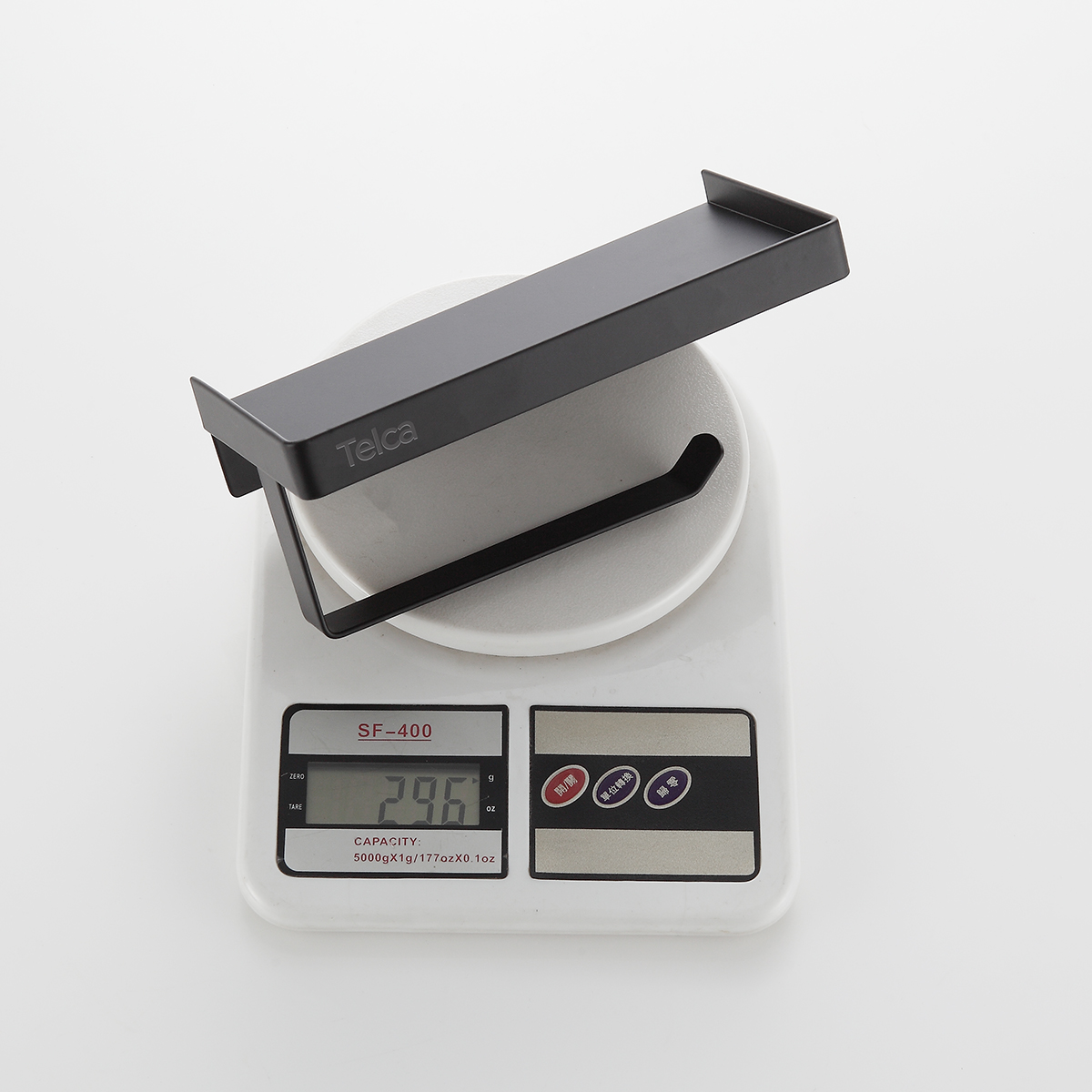 Papeleira Com Suporte Para Celular Em Aço Inox - Imagem 10