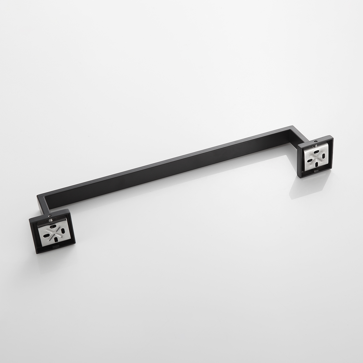 Toalheiro Porta Toalha De Banho 45,8cm Inox Preto - Imagem 8