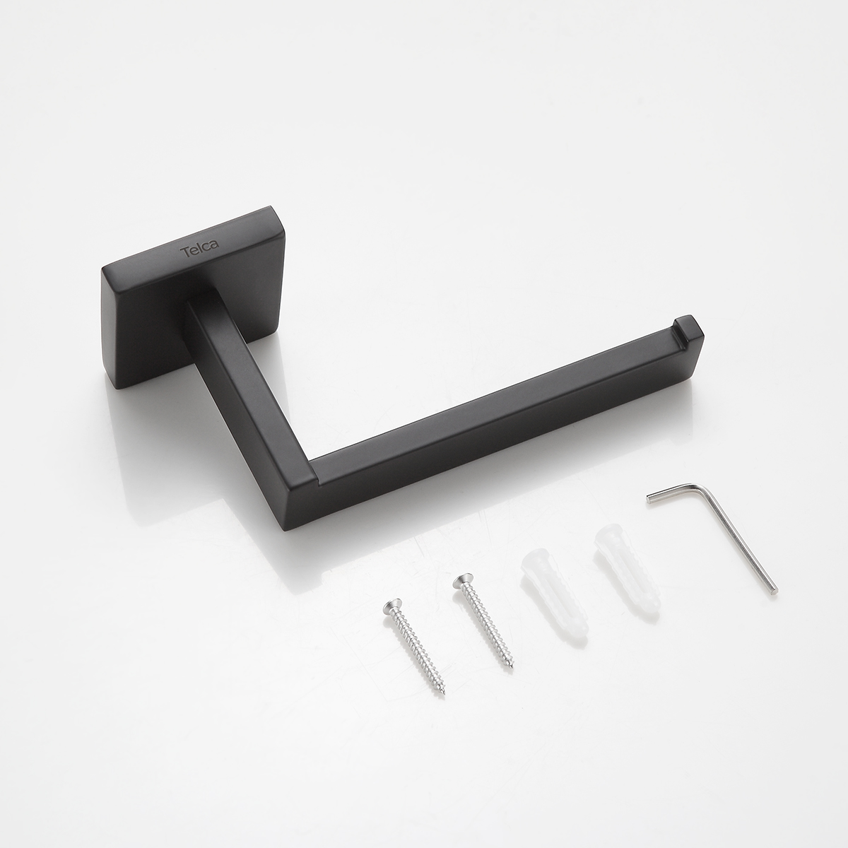 Suporte Papel Higiênico Sem Tampa Aço Inox Preto - Imagem 8