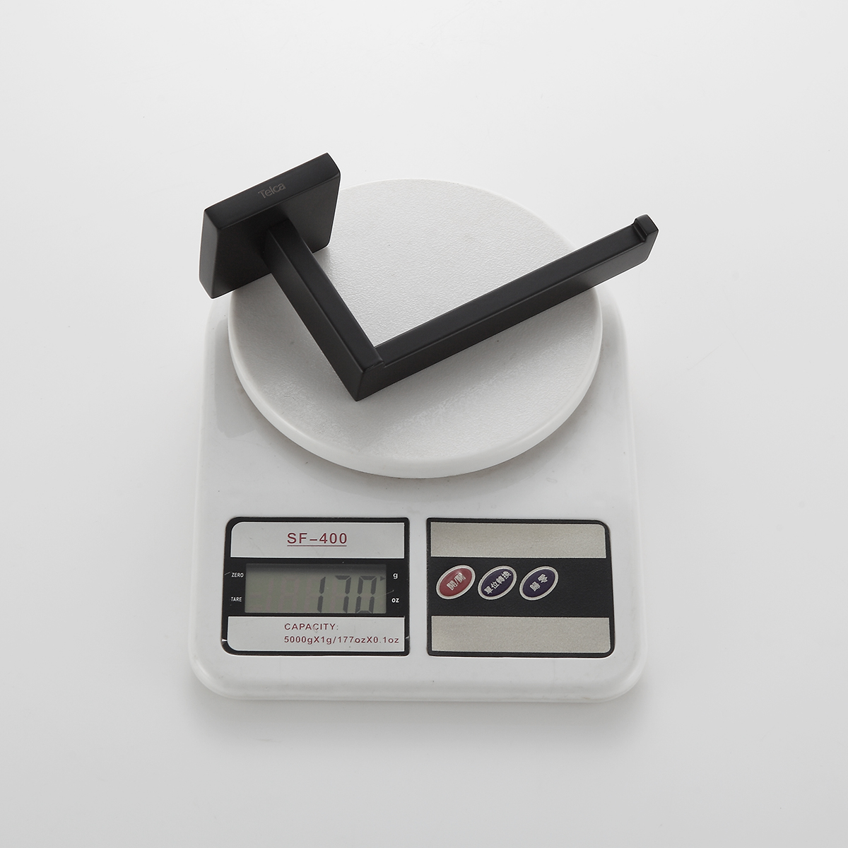 Suporte Papel Higiênico Sem Tampa Aço Inox Preto - Imagem 9