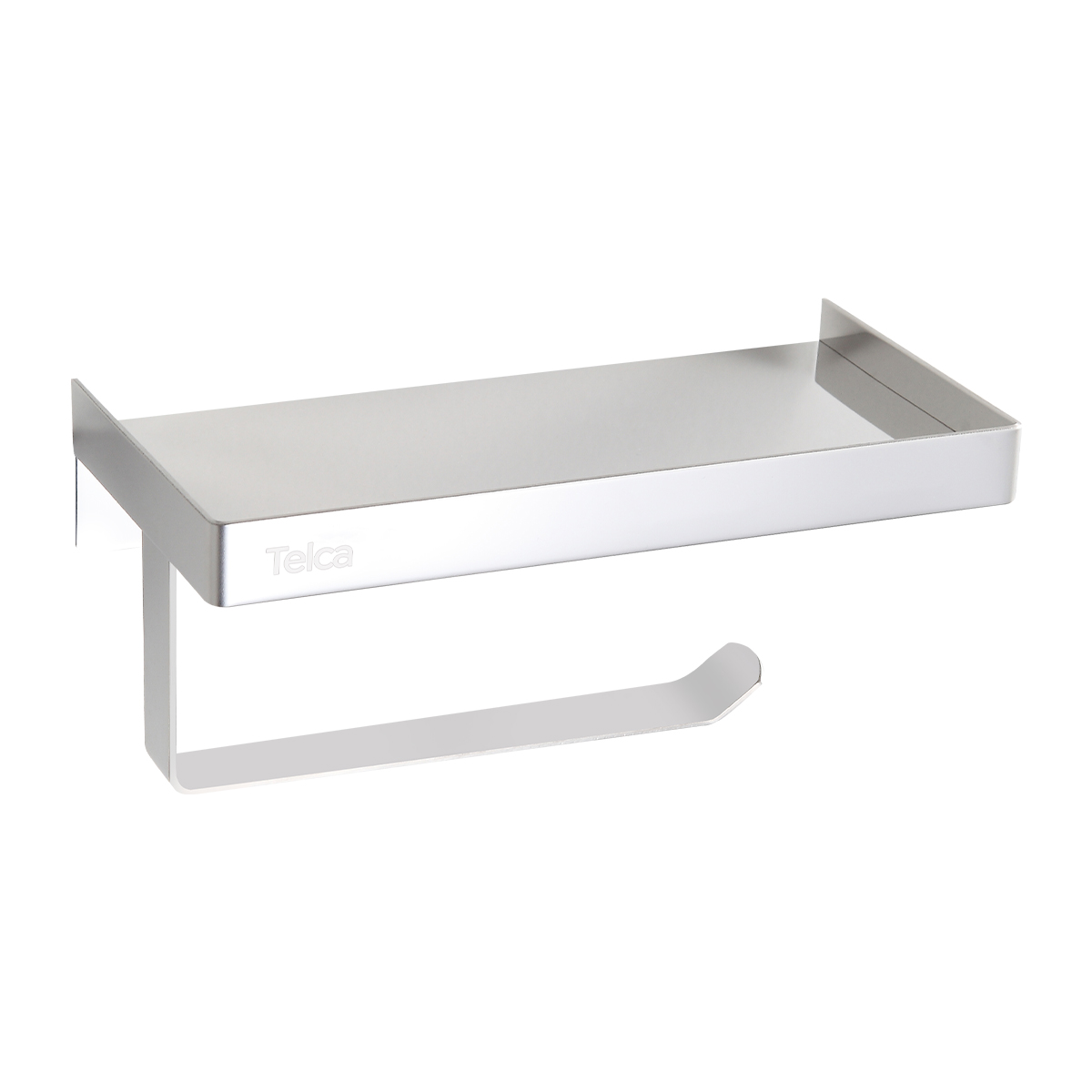 Papeleira Com Suporte Para Celular Em Aço Inox