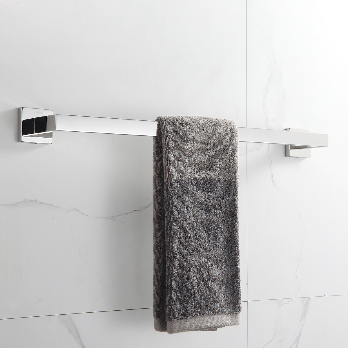 Toalheiro Porta Toalha De Banho 45,8cm Aço Inox - Imagem 3