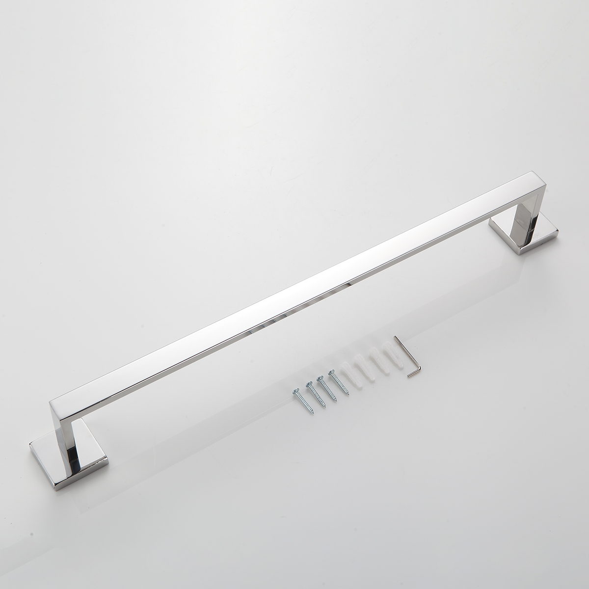 Toalheiro Porta Toalha De Banho 45,8cm Aço Inox - Imagem 8