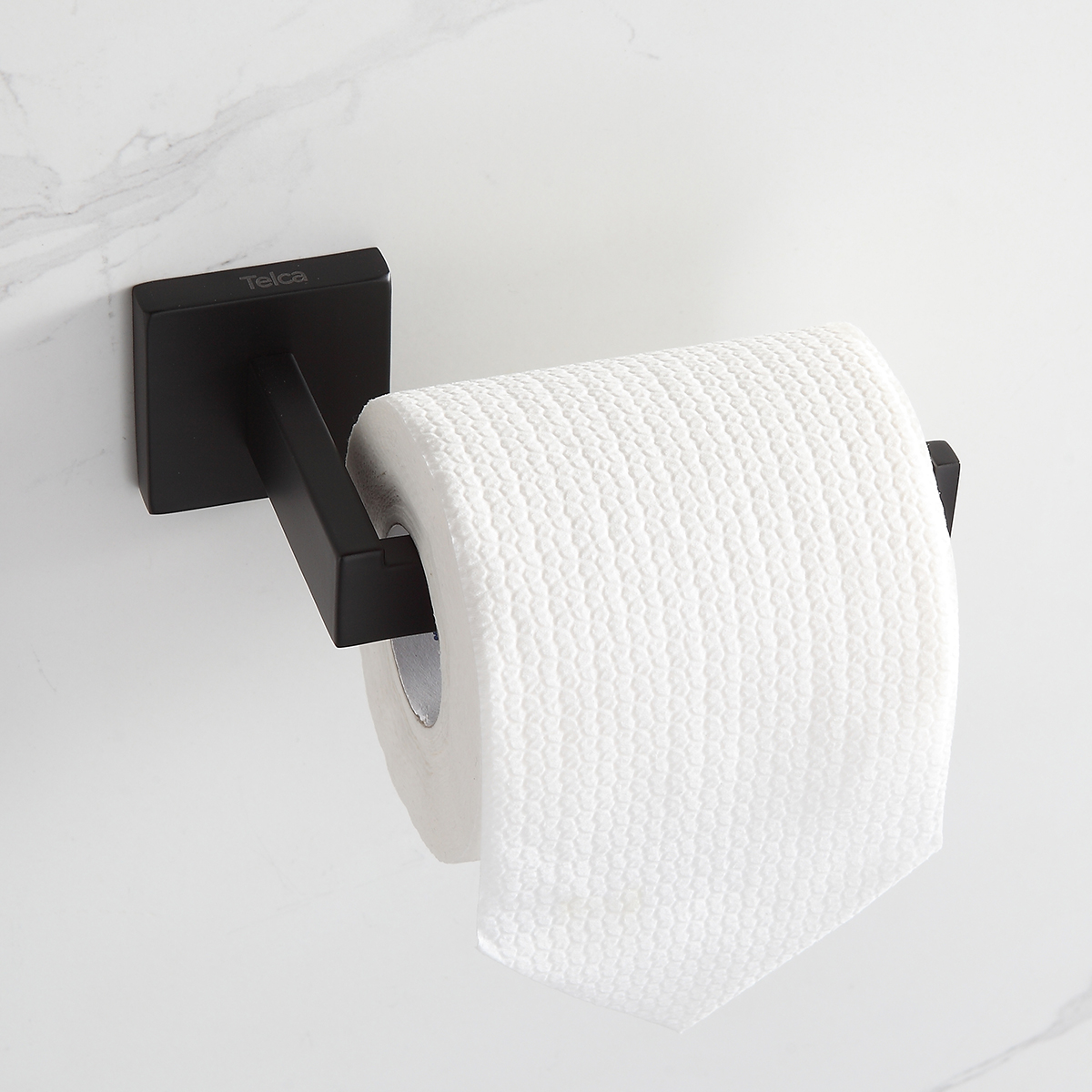 Suporte Papel Higiênico Sem Tampa Aço Inox Preto - Imagem 3