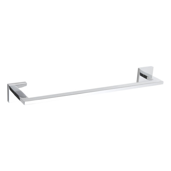 Toalheiro De Banho Aço Inox Cromado Brilhante 45,5cm