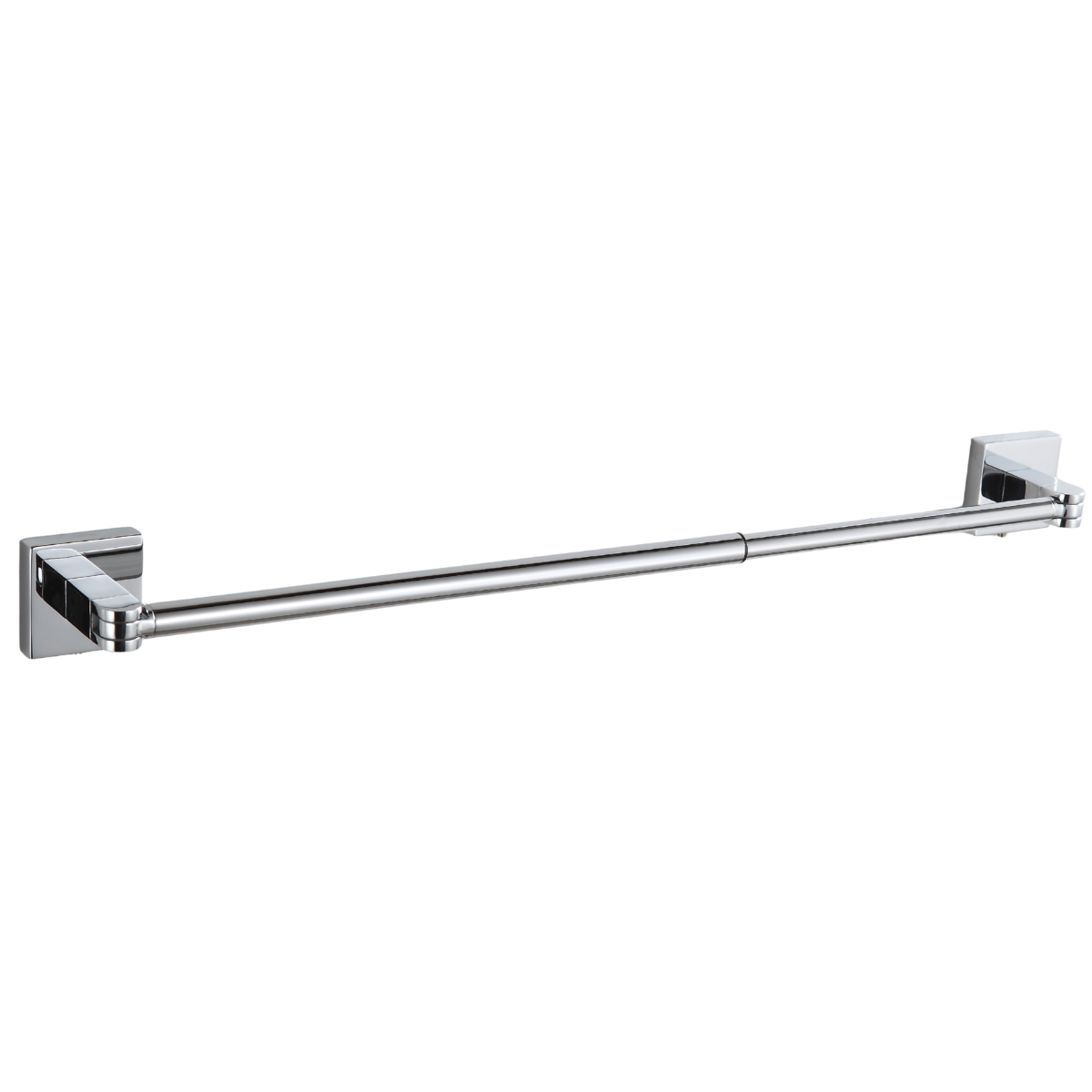 87002 - Toalheiro Extensível Articulado Cromado Brilhante – Telca