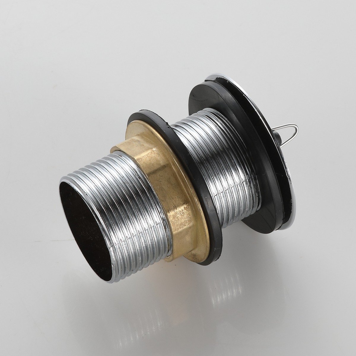 YZ-2202C Válvula De Escoamento 1.1/4 Zinco Para Cuba Banheiro Tanque - Imagem 3